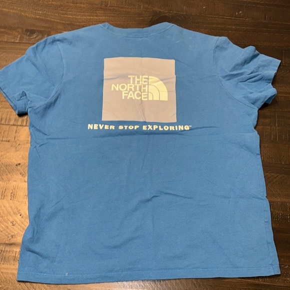 The North Face Blue T-Shirt Short Sleeve Women’s Size Medium - Picture 5 of 5